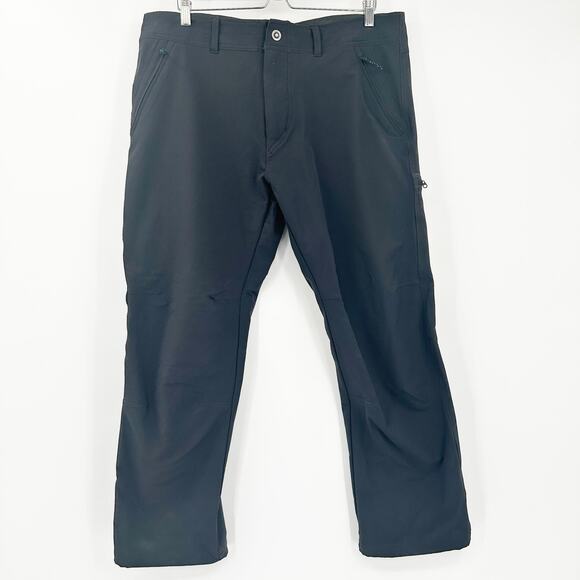 Kuhl Mens‎ Gorpcore Outdoor Nylon UPF 50 Destroyer Hiking Pants Size 38 Black - Picture 1 of 9